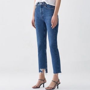 NWT AGOLDE Riley Jean Size 27 Style #A056h-813